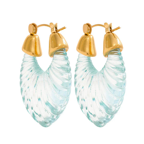 Cast Statement Chunky Earrings